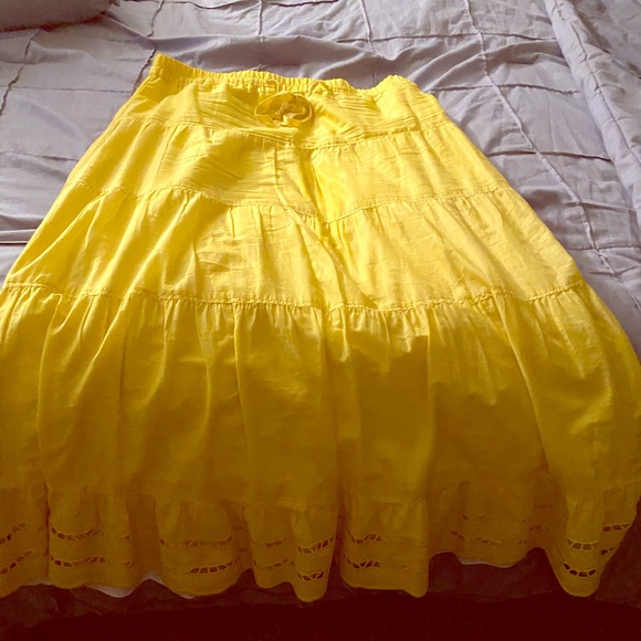 Old Navy Dresses & Skirts - Yellow long skirt Old Navy Dresses & Skirts - Yellow long skirt